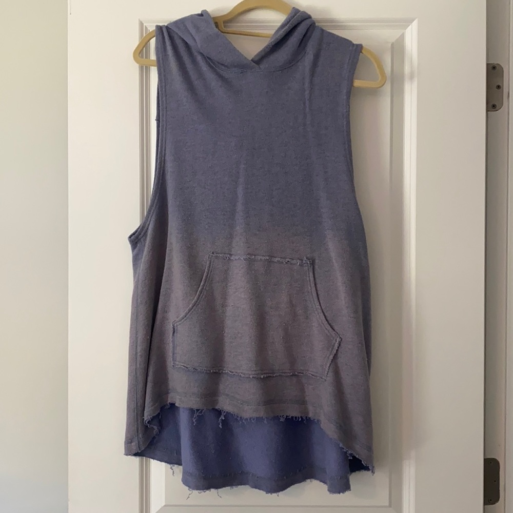 Free people sweatshirt faded pull over